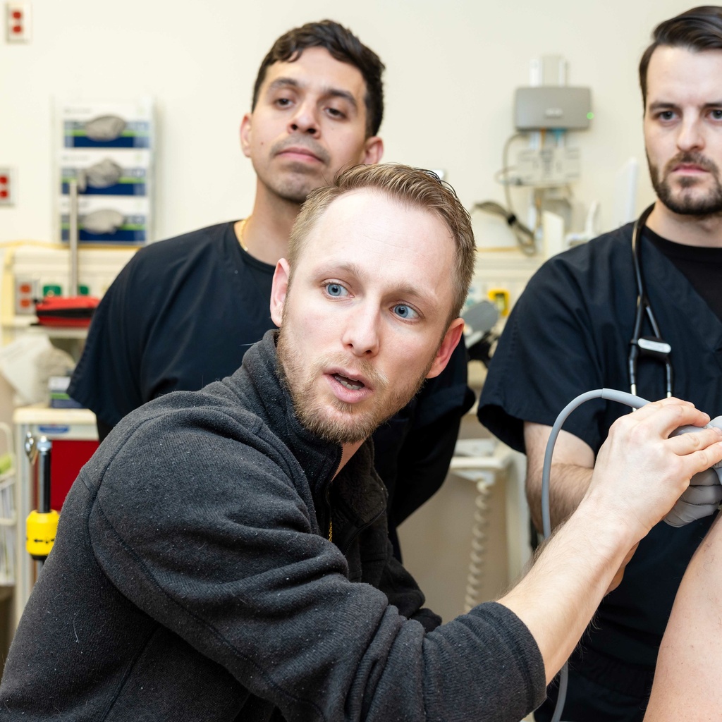 Emergency Medicine PA residency training session